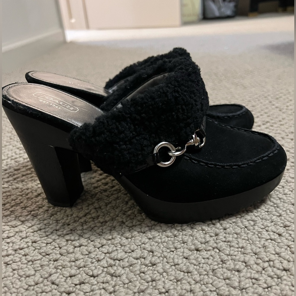 Coach IDYLE Black Clogs